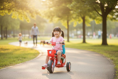 Kids Music & LED Lights Ride-On Tricycle Toy