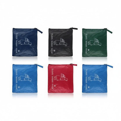 Kids Backpack Waterproof Hooded Portable Raincoat