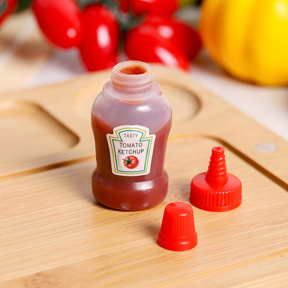 Mini 30ml Plastic Squeeze Bottle Condiment Dispenser