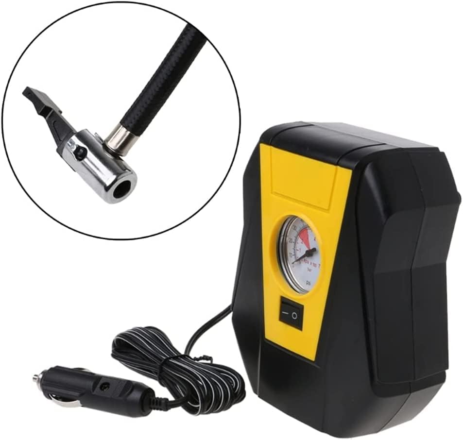 Portable 12V Car Tire Inflator Electric Air Compressor