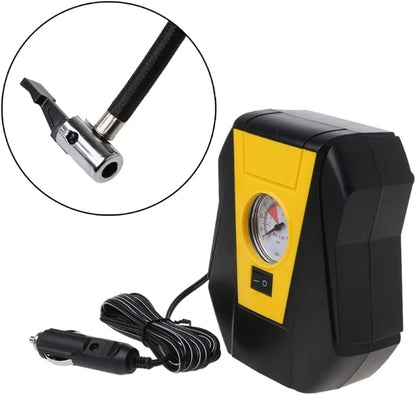 Portable 12V Car Tire Inflator Electric Air Compressor