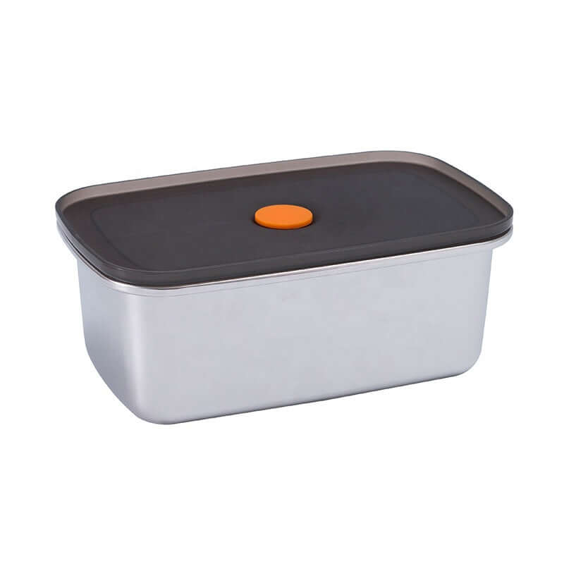 4-Piece Stainless Steel Lunch Box Container Set