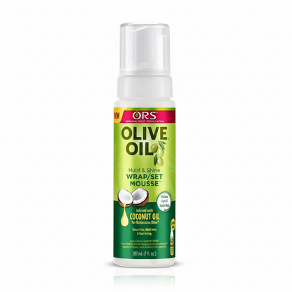 Strong Hold Shine Hair Mousse for Natural Curly Hair