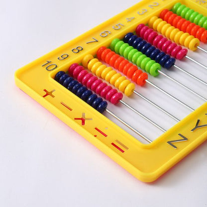 Kids Wooden & Plastic Number Abacus Learning Frame Toy