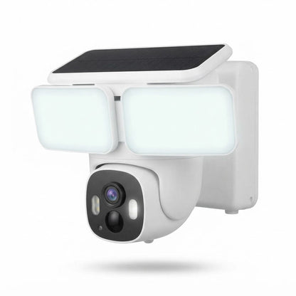 Solar Wall Light PTZ Security Camera