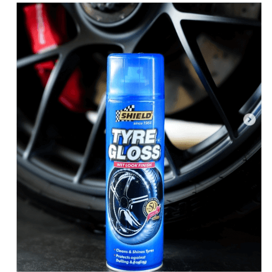 650ml Tyre Gloss Spray for Rubber Tyres and Exterior Trims