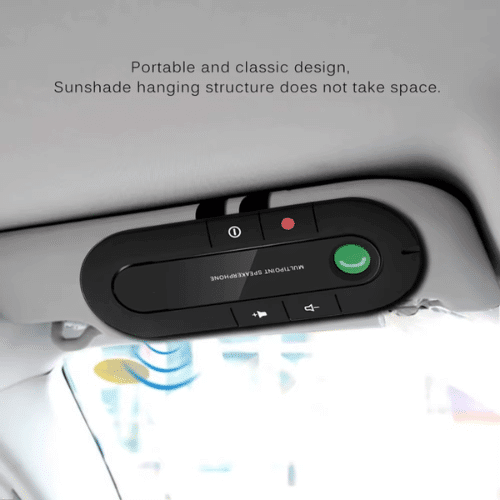 Hands-Free Bluetooth 4.0 Car Kit Speakerphone