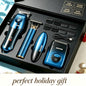 Men's 4-Piece Electric Hair Clipper and Shaver Grooming Set