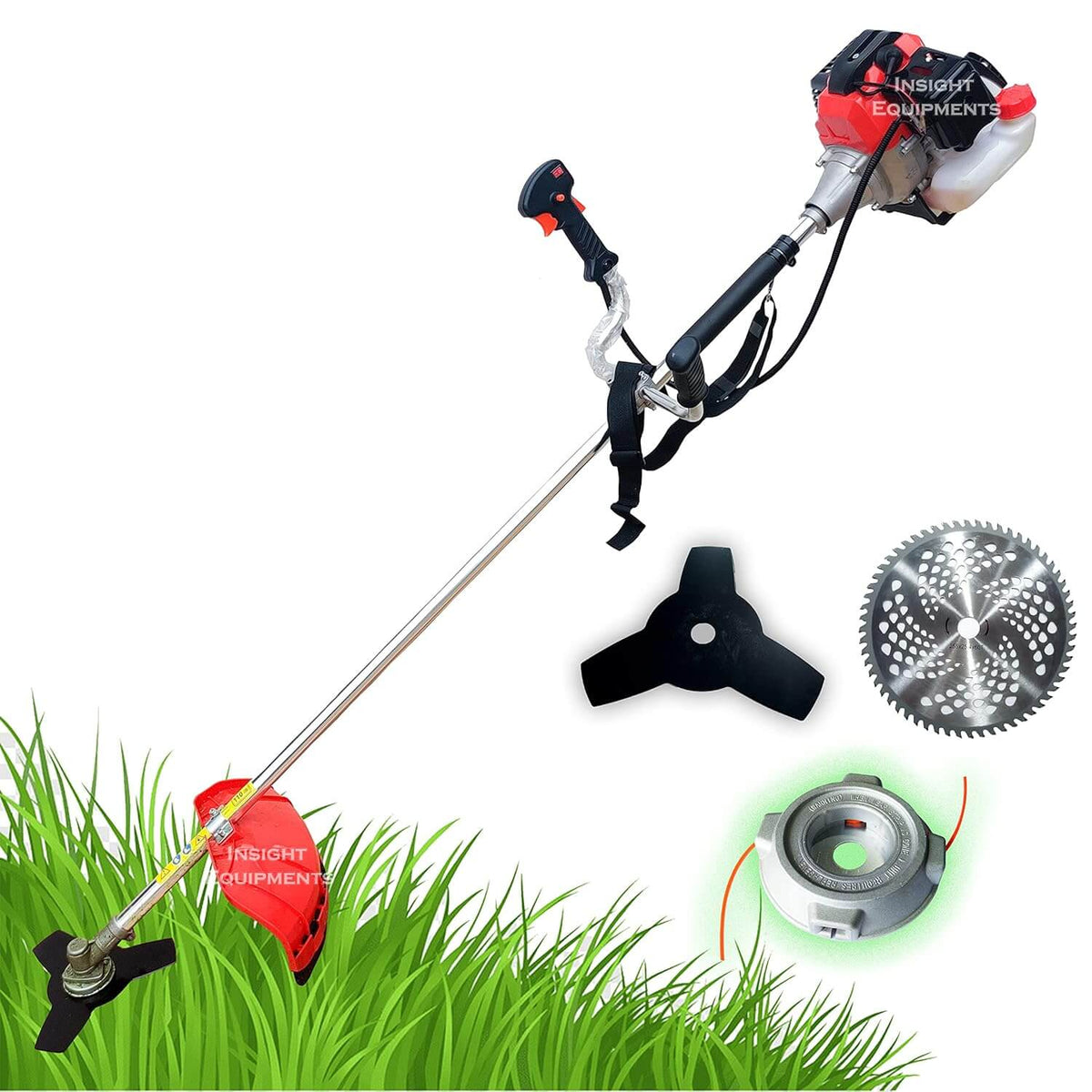 Heavy-Duty Grass Cutter Attachment Machine