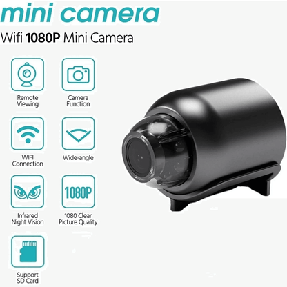 Mini 4K HD Wi-Fi Video Camera