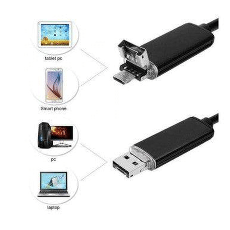 10m Waterproof USB Inspection Endoscope Camera