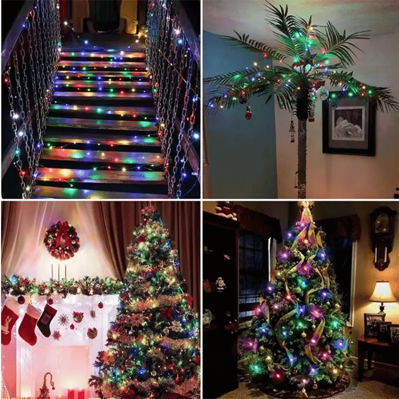 Solar LED Fairy String Lights 20m