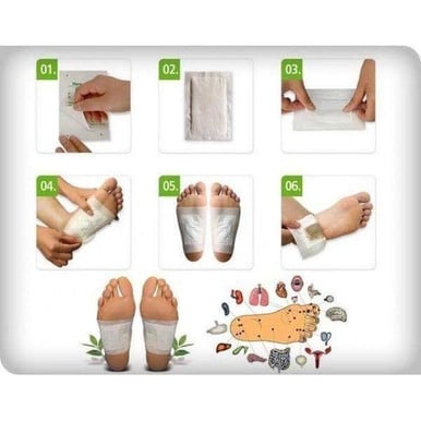 Ginger and Salt Overnight Relaxation Foot Care Patches