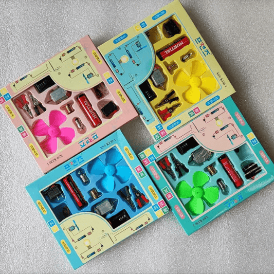 Kids Science Light Control Fan Circuit Kit