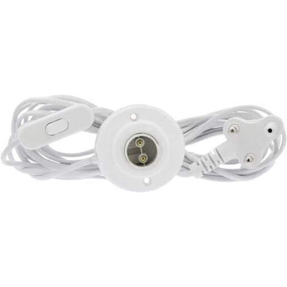 10m E27 Lamp Extension Cord with Switch