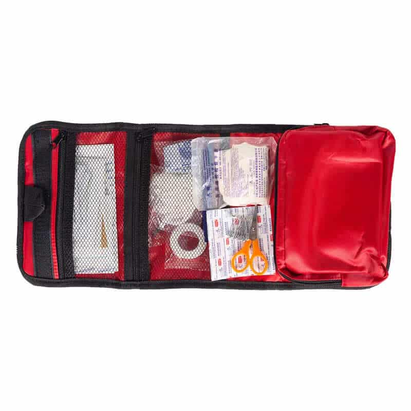 Portable Foldable First Aid Kit Bag with Supplies