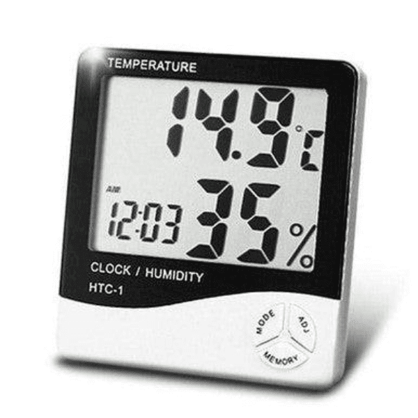 Digital Thermometer and Hygrometer with LCD Display