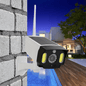Radar Sensor Solar Security Light with Dummy Camera