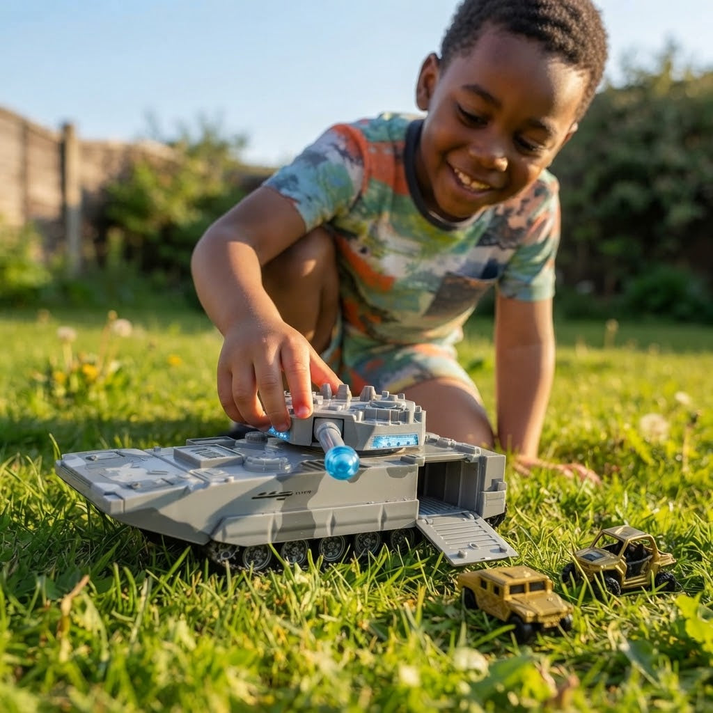 Kids A-206 Amphibious Tank Toy
