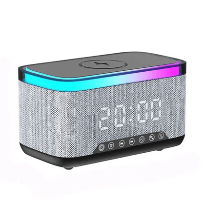 Smart Multifunction Alarm Clock with Bluetooth Speaker