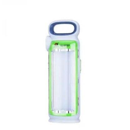 LED Rechargeable Emergency Light with Solar Panel and USB Charging