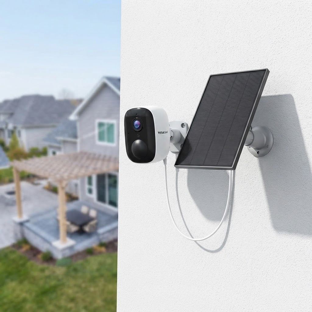 4G Solar-Powered Outdoor Security Camera