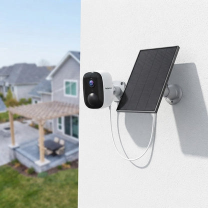 4G Solar-Powered Outdoor Security Camera