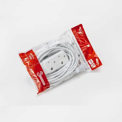 10m 2-Socket Power Extension Cord