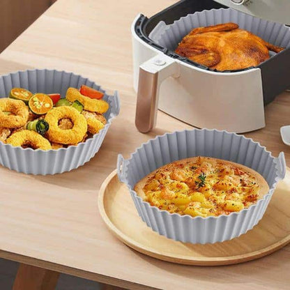 Silicone Air Fryer Liner Reusable Set 6 Pieces