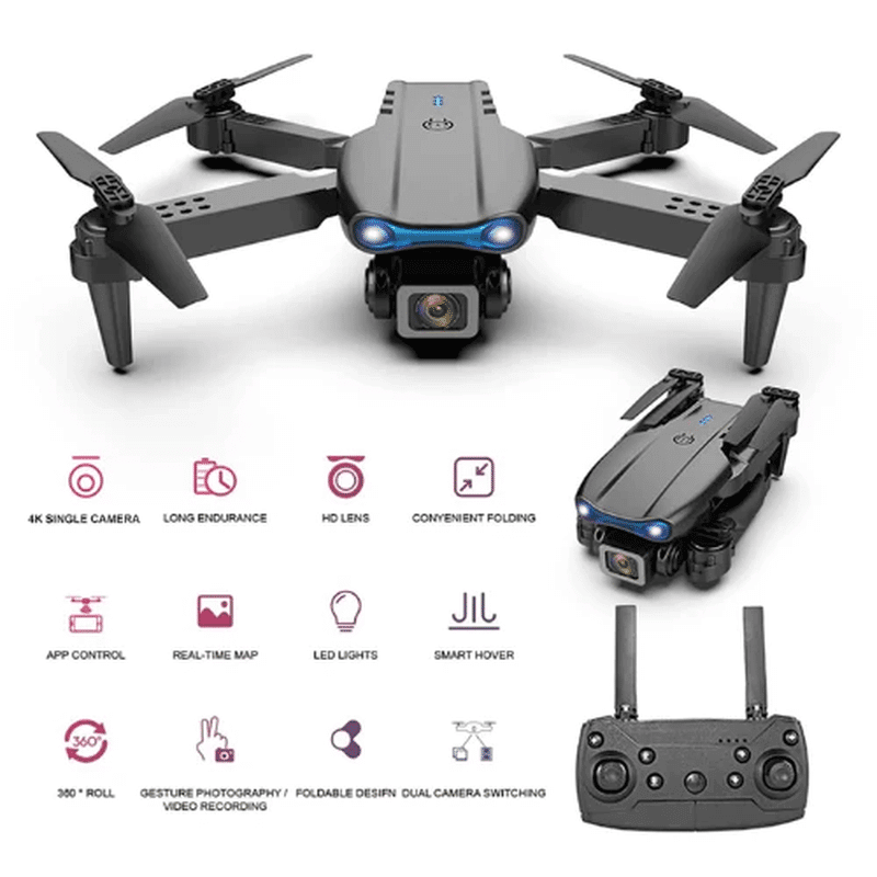 Foldable Wireless Drone with 1080P HD Camera