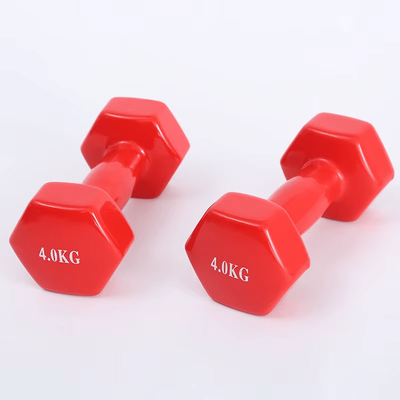 4kg Dip-Molded Dumbbell for Strength Training and Home Workouts