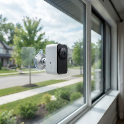 3MP 2K Wireless Window Security Camera