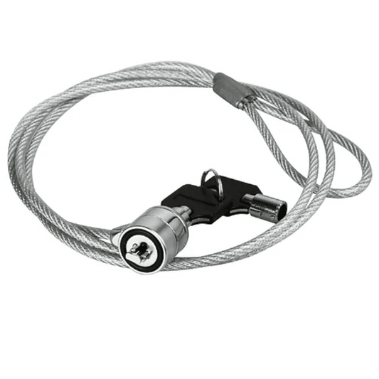 Keyed Laptop Security Cable Lock with Dual Keys