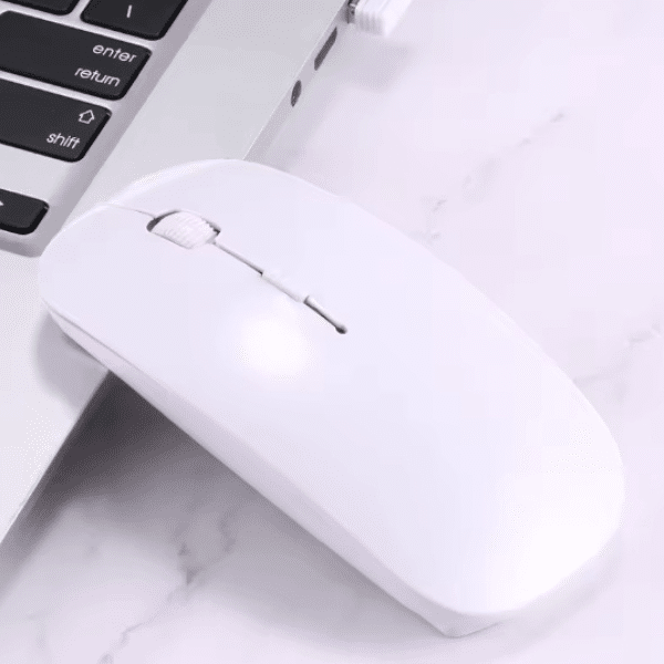 Ultra Slim Portable Wireless Dual Mode Silent Mouse
