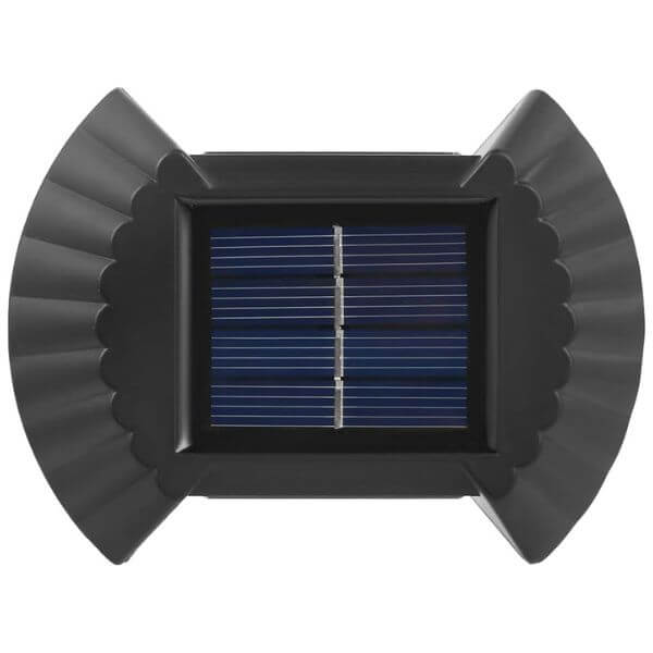 4-Pack Waterproof Solar LED Wall Lights