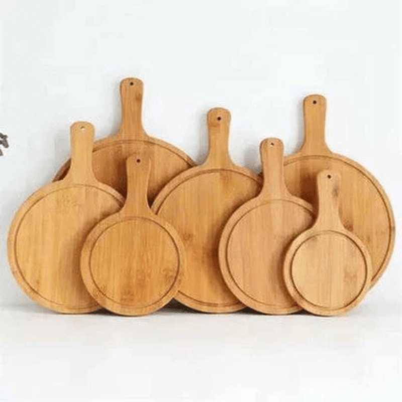 Round Bamboo Pizza Board