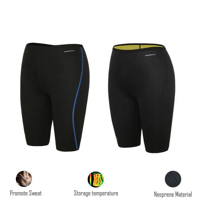 Neoprene Thermal Sweat Sauna Pants for Fitness Workouts