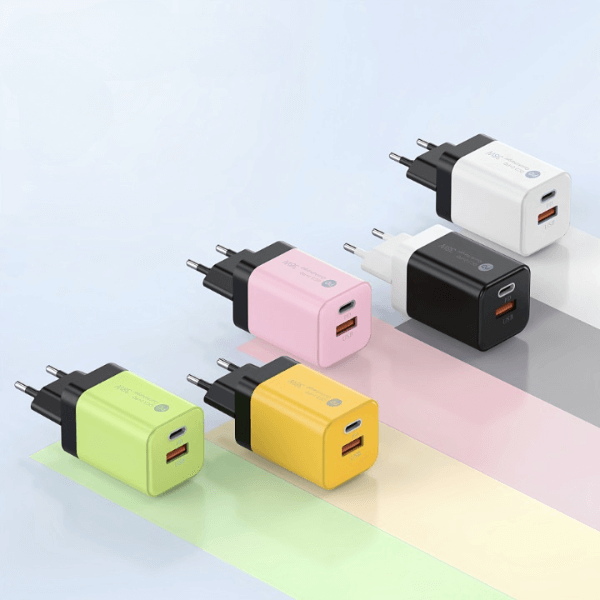 38W USB and Type-C Super Fast Charger Adapter