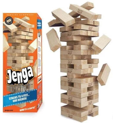 Wooden Stacking Blocks Balancing Game Set
