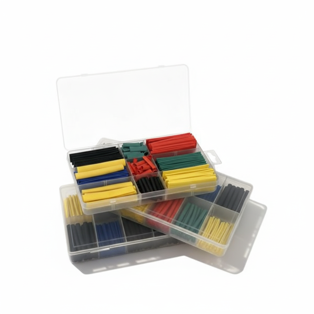 750-Piece Flame Retardant Heat Shrink Tubing Kit