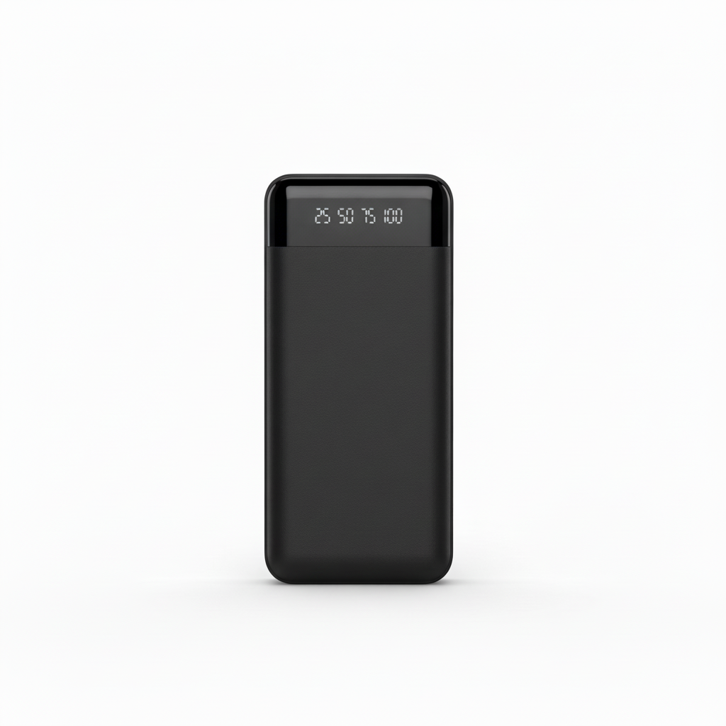 20000mAh Power Bank with Built-In Cables