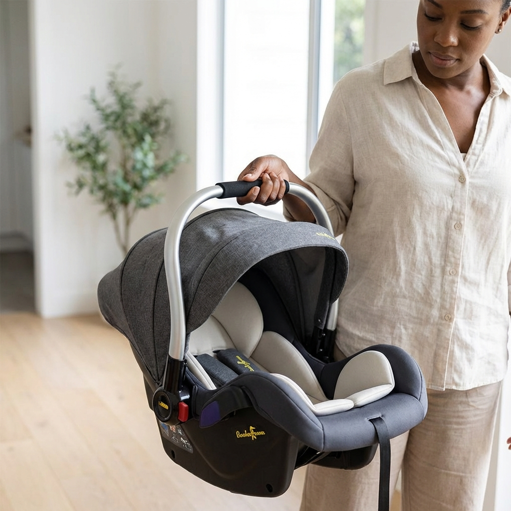 Ergonomic Baby Basket Car Safety Seat