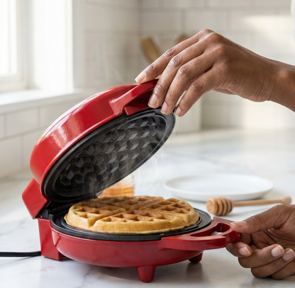 Adjustable Browning Control Electric Waffle Maker