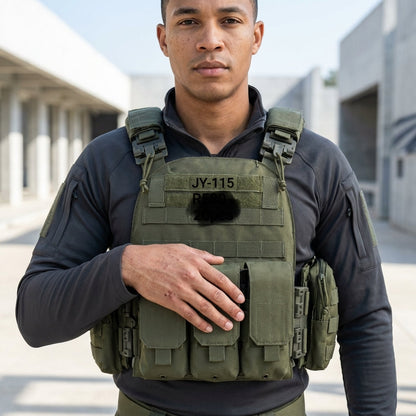 Tactical Vest Ceramic Armour Plates NIJ Level 3/4