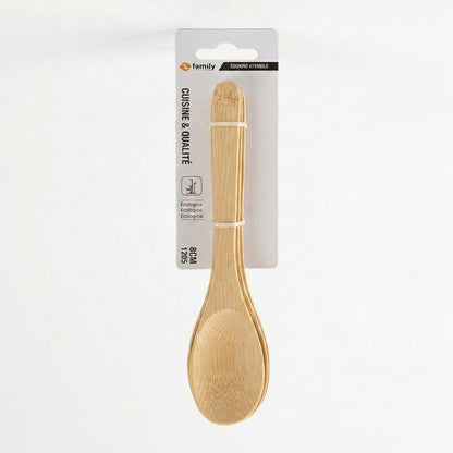 30cm Long Handle Bamboo Soup Spoon