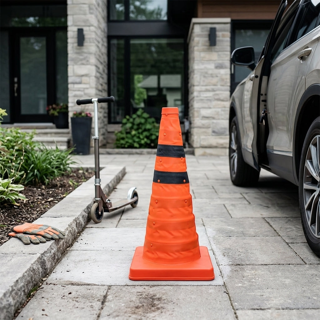 Collapsible Reflective Traffic Safety Cone