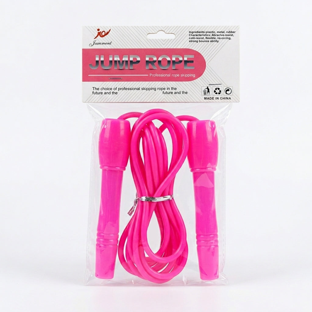 Adjustable Fitness Skipping Rope with Non-Slip Handles
