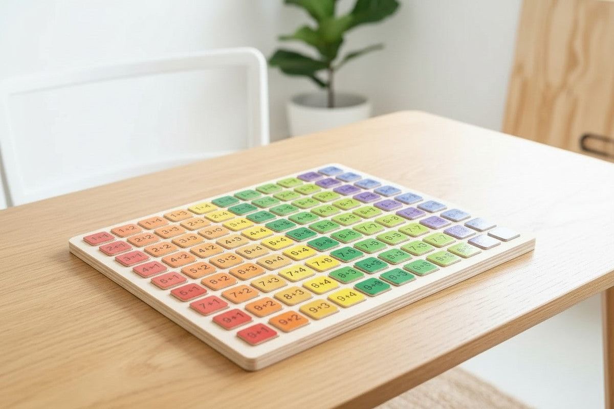 Kids Mathematics Wooden Learning Educational Set