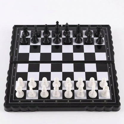 Kids Mini Magnetic Folding Travel Chess Board Game Toy