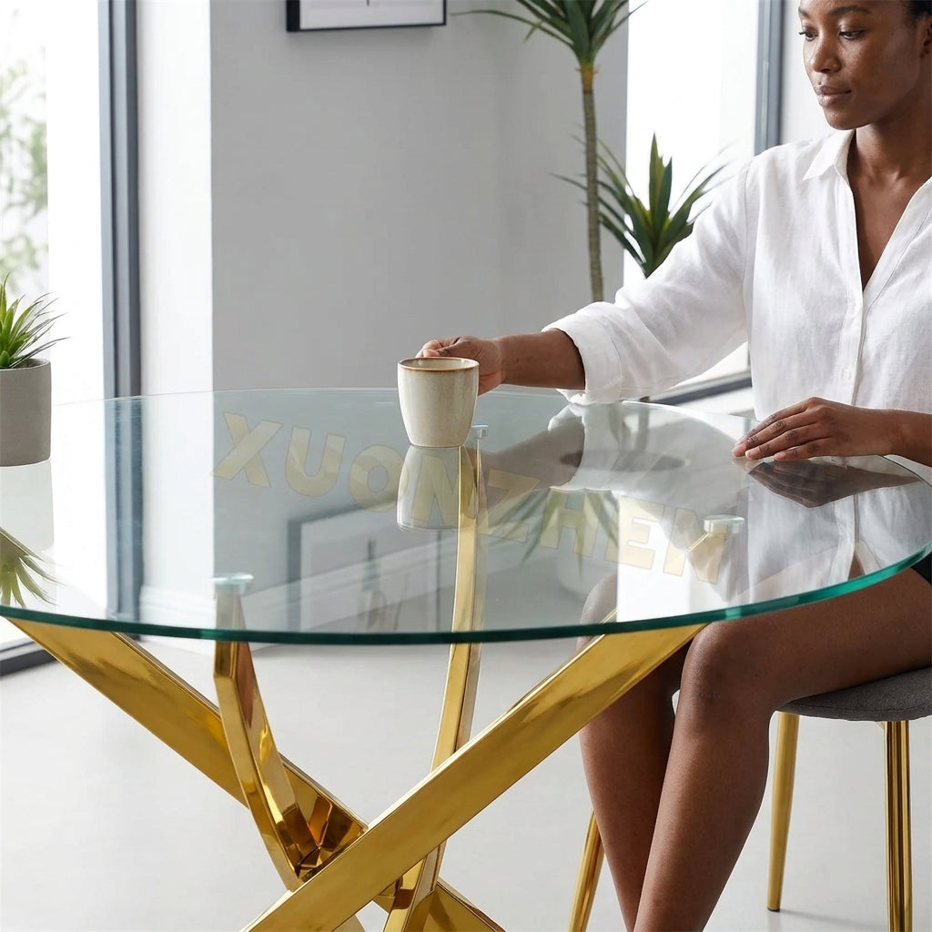 Luxury Round Dining Table for Home and Restaurant